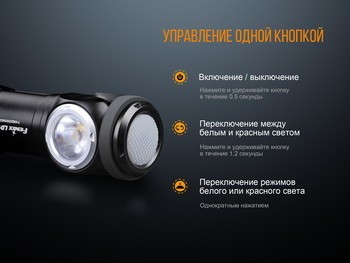 Фото Ліхтар ручний Fenix LD15R Cree XP-G3