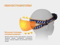 Ліхтар налобний Fenix HL40R Cree XP-LHIV2 LED сірий HL40RGY - фото 7