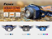 Ліхтар налобний Fenix HL32R сірий - фото 15