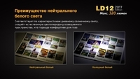 Ліхтар ручний Fenix LD12 CREE XP-G2 R5 2017 - фото 2
