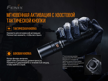 Фото Ліхтар ручний лазерний Fenix TK30 Laser TK30L