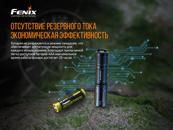 Фото Налобний ліхтар Fenix HM65R+ліхтар ручний Fenix E01 V2.0 у подарунок