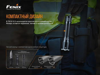 Фото Ліхтар ручний Fenix TK16 V2.0