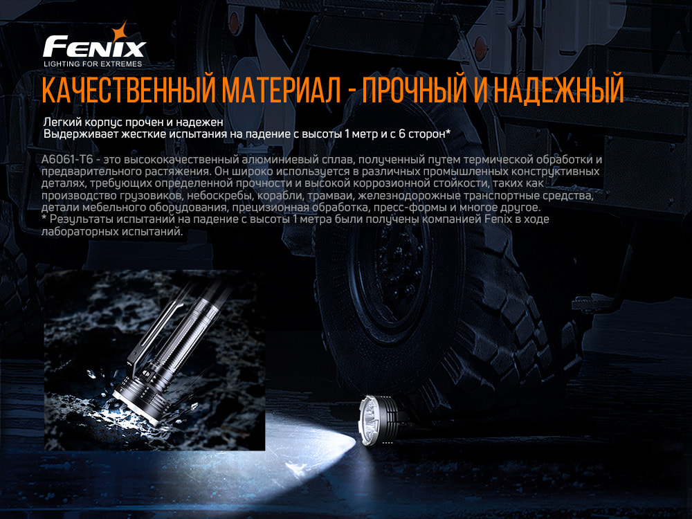Ліхтар ручний Fenix LR80R - фото 7