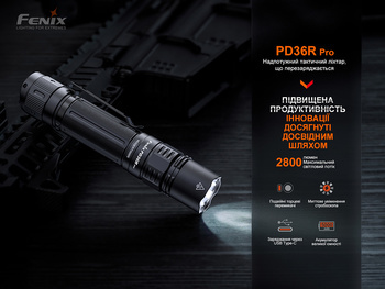 Фото Ліхтар ручний Fenix PD36R Pro