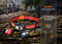 Ліхтар налобний Fenix HL32R-T синій - фото 17
