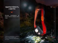 Ліхтар налобний Fenix HL32R-T синій - фото 10