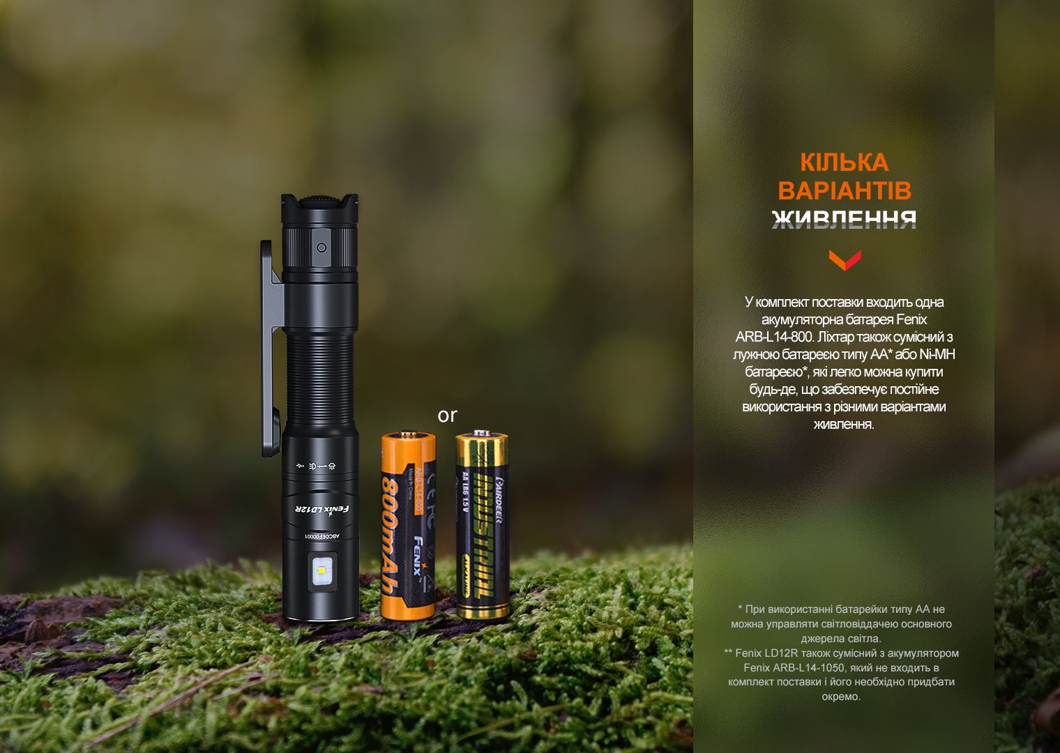 Ліхтар ручний Fenix LD12R - фото 5