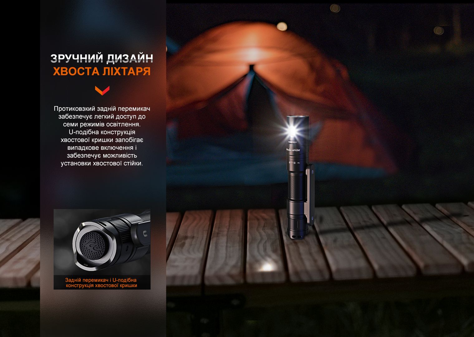 Ліхтар ручний Fenix LD12R - фото 6