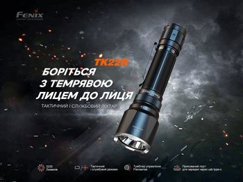 Фото Ліхтар ручний Fenix TK22R