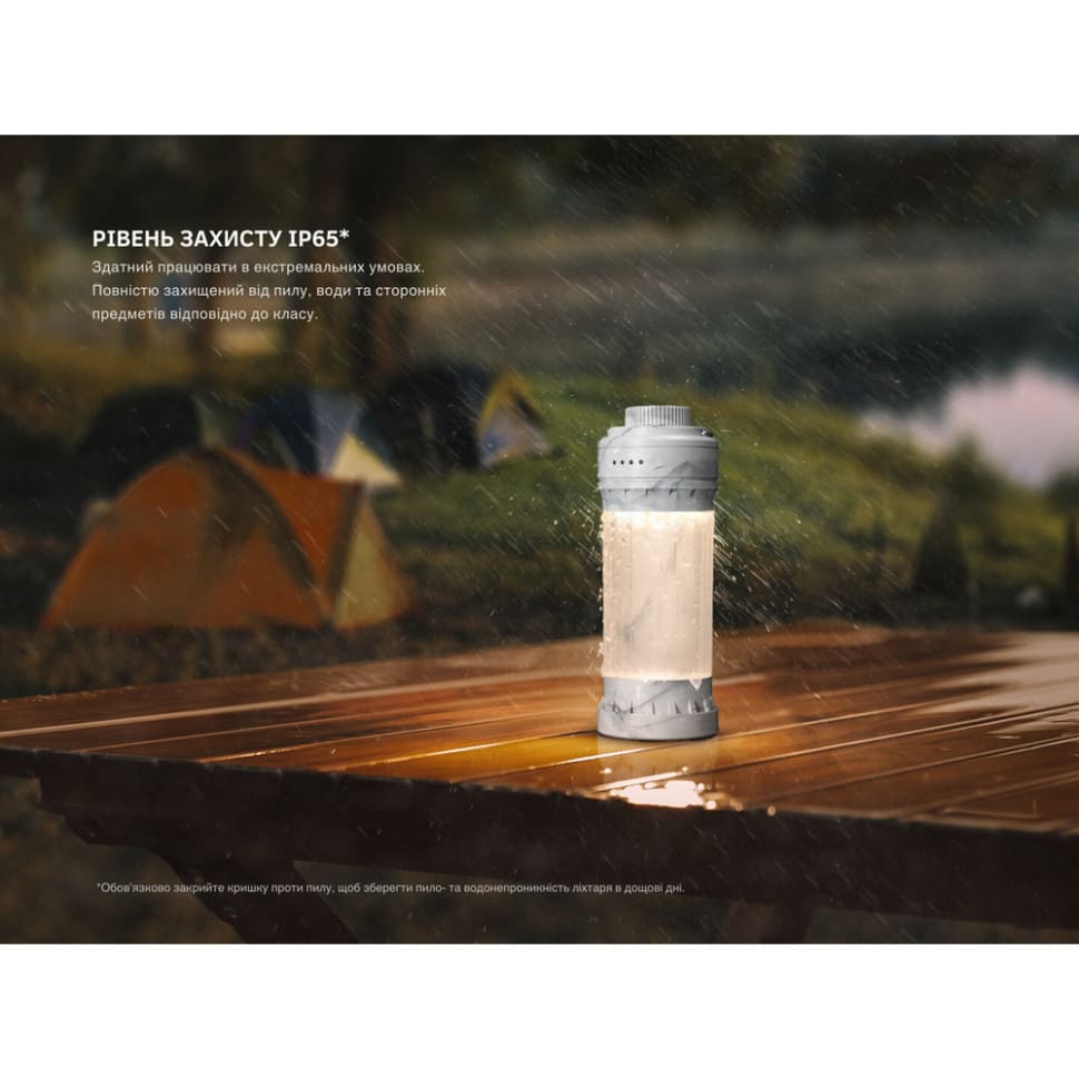 Ліхтар кемпінговий Fenix CL22R Чорний (500 Лм) CL22RBK - фото 5