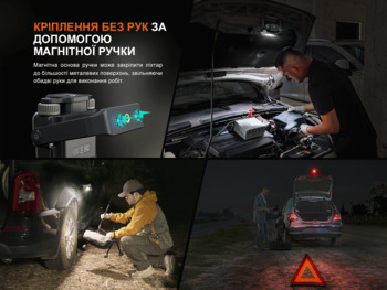 Фото Ліхтар прожектор Fenix CL27R зелений (1600 Лм) CL27R-Green
