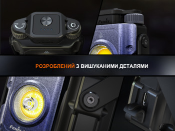 Фото Ліхтар прожектор Fenix CL27R зелений (1600 Лм) CL27R-Green