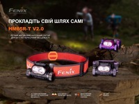 Ліхтар налобний Fenix HM65R-T V2.0 Чорний HM65RTV20BK 1600 Лм - фото 20