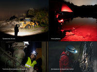 Ліхтар налобний Fenix HL45R LED з безконтактним датчиком HL45RLED 1000 Лм - фото 18