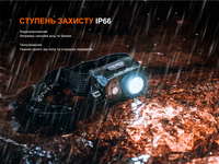 Ліхтар налобний Fenix HL45R LED з безконтактним датчиком HL45RLED 1000 Лм - фото 7