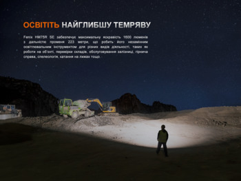 Фото Ліхтар налобний Fenix HM75R SE 1600 Лм