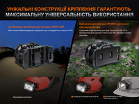 Ліхтар налобний Fenix HP35R SAR з вогнетривкою пов'язкою 4000 Лм - фото 21