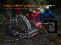 Ліхтар налобний Fenix HP35R SAR з вогнетривкою пов'язкою 4000 Лм - фото 6