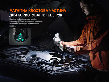 Фото Ліхтар ручний Fenix E12 V3.0 200 Лм